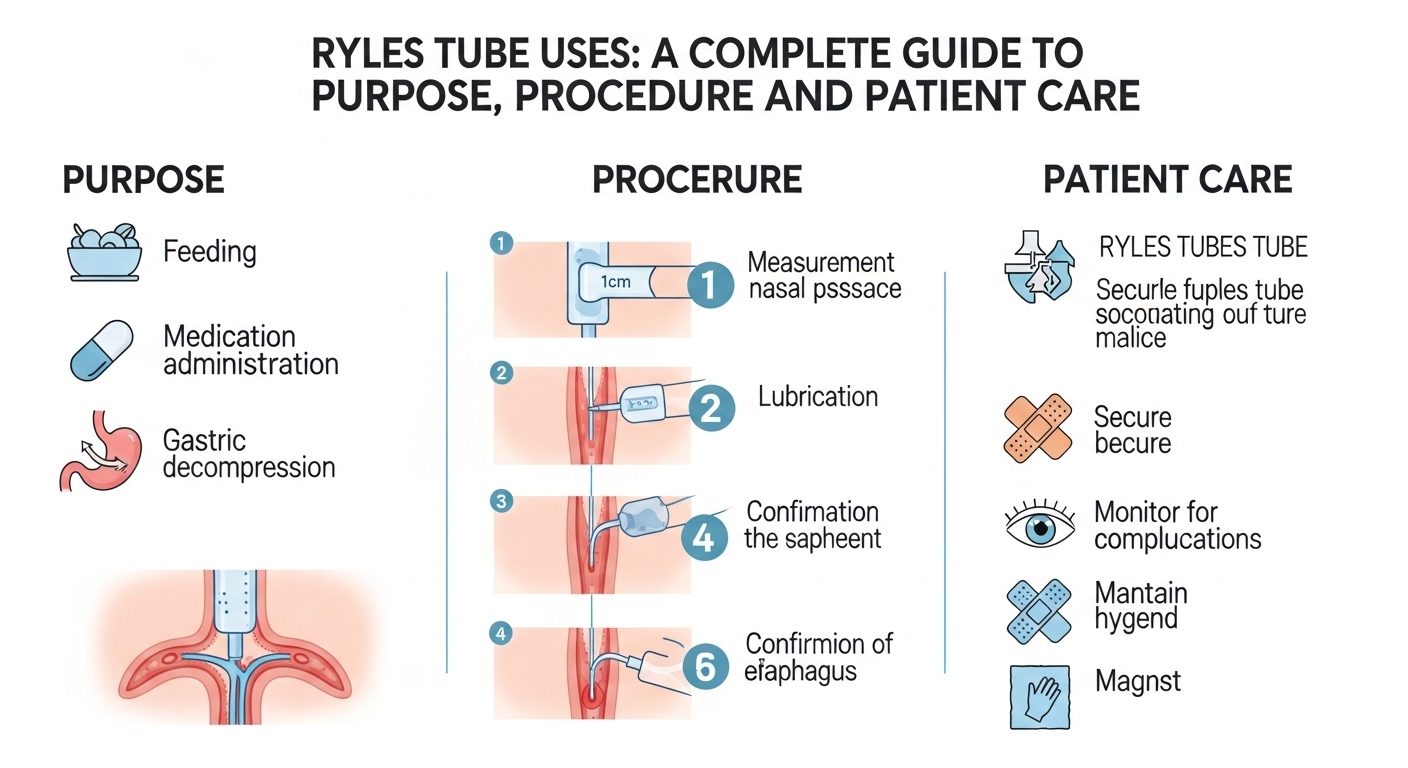 Ryles Tube Uses